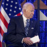 Joe Biden is standing by Israel.  His party fears his loyalty could cost him re-election