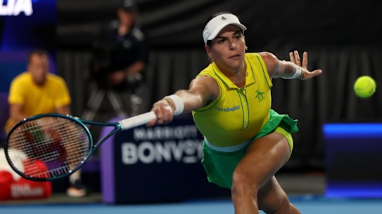 Just being on the court is a win for Ajla Tomljanovic 