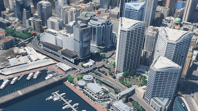 Two dead after falling from Sydney CBD overpass