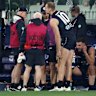 Carlton lost Harry McKay to a knee injury in the opening term.