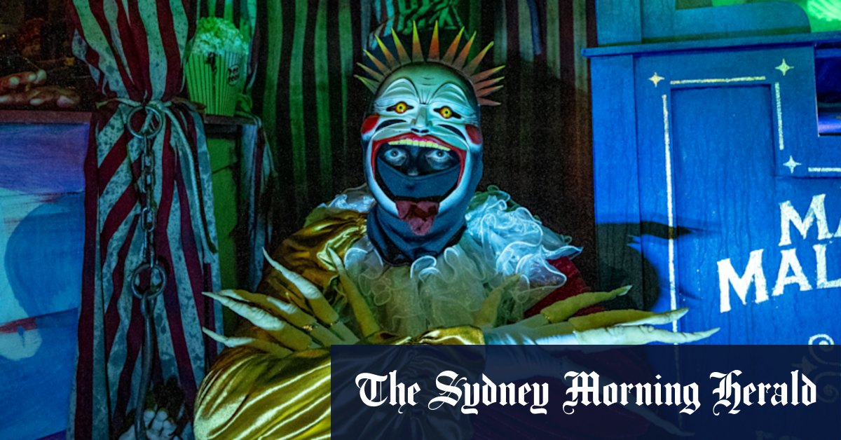 ‘Do not scare my child’: Life as a professional fright artist at Luna Park