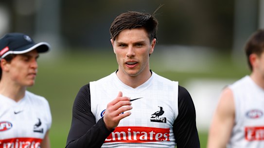 Young Magpie Ollie Henry wants to join his brother Jack at Geelong.
