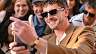 Paul Mescal at the Australian premiere of Gladiator II in October 2024 wearing a Cartier Baignoire.