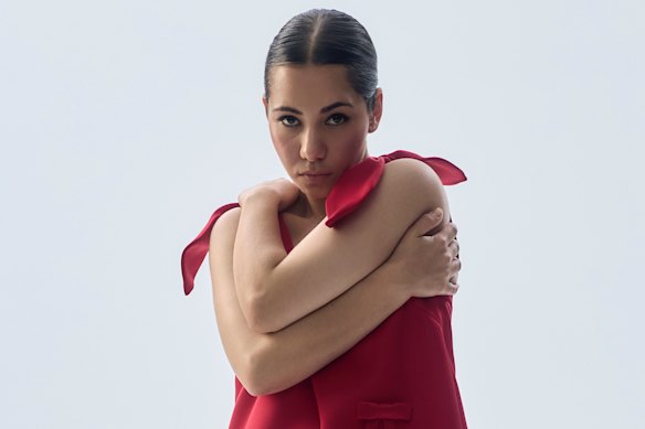 Leo Lin dress.