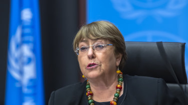 Michelle Bachelet was the first UN high commissioner for human rights to visit China in 17 years.