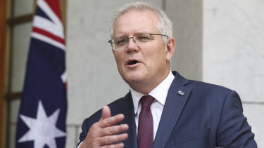 Prime Minister Scott Morrison released the report on Monday.