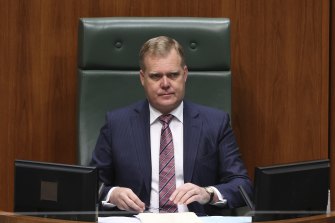 Speaker Tony Smith will step down from his role in November ahead of his retirement at the next election