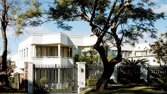 The Oatlands home of Joe and Chahida Khattar.