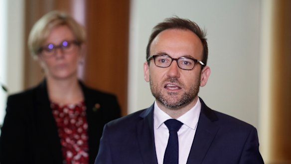 Greens leader Adam Bandt wants support for young workers.
