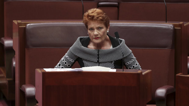 Senator Pauline Hanson backflipped on amendments to the JobMaker scheme to help the government pass the legislation.