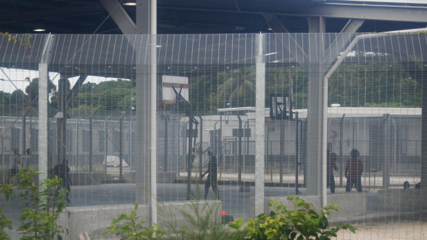 Australia's offshore detention centre on Manus Island in Papua New Guinea.