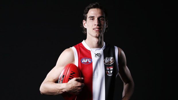 St Kilda draftee Max King hopes to be available to play by mid-season.