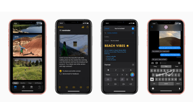 Dark Mode, and several other major additions, are coming to iPhones in iOS 13.