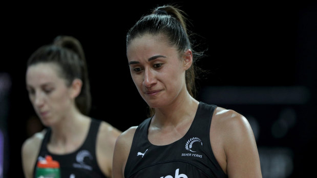 Maria Folau did her best to spark something for the Silver Ferns.
