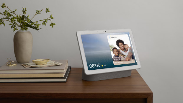 The Nest Hub Max can recognise your face in order to serve personalised notifications and suggestions.