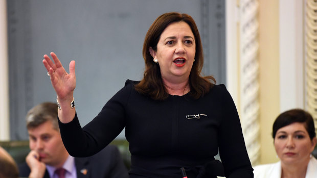 Queensland Premier Annastacia does not want to be drawn into the fray.