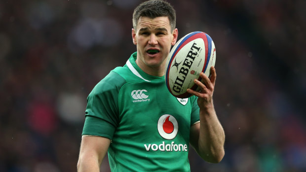 Return of the king: Sexton will start at No.10 for Ireland on Saturday. 