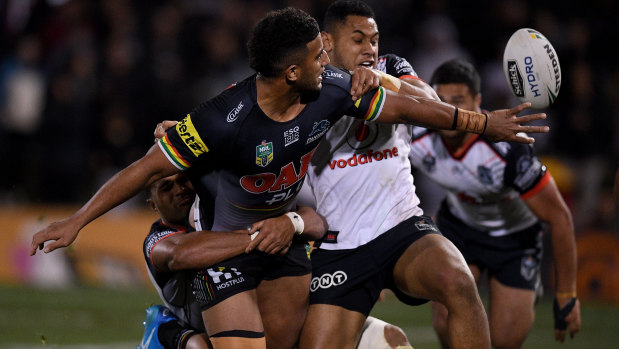 Forward thinking: Viliame Kikau's return is a big boost for the Panthers' misfiring forward pack.