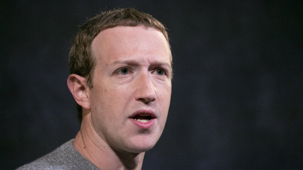Facebook CEO Mark Zuckerberg. The tech giant has said that concerns about its handling of privacy and harmful content are important, but they are not antitrust issues.