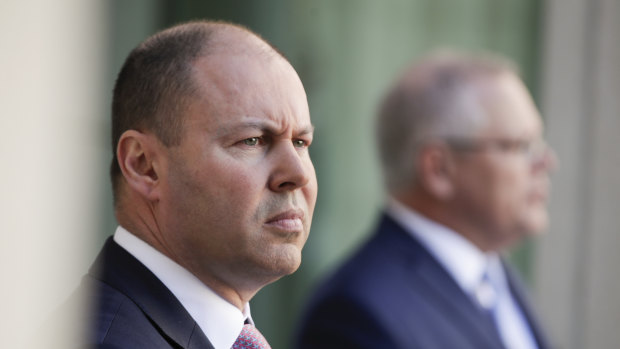 Treasurer Josh Frydenberg and Prime Minister Scott Morrison will decide what to do with the $60 billion windfall.