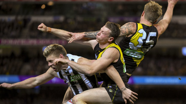 AFL captains expect Richmond and Collingwood to play off in the 2019 grand final.