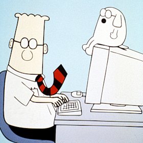 At its peak, Dilbert appeared in 2,000 newspapers worldwide in at least 70 countries and 25 languages.