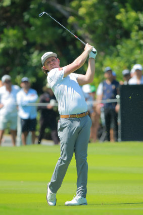 Cameron Smith playing in last month’s LIV Golf Invitational - Mayakoba in Mexico.