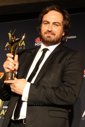 Justin Kurzel in 2012, when he won best director for Snowtown.
