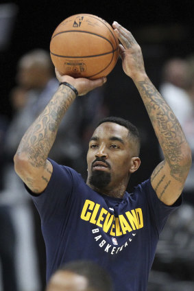 Costly miss: Guard J.R. Smith.