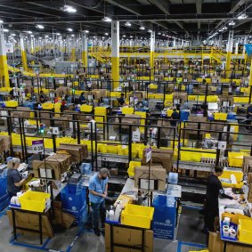 A pandemic-era expansion has left Amazon with a surfeit of warehouse space.