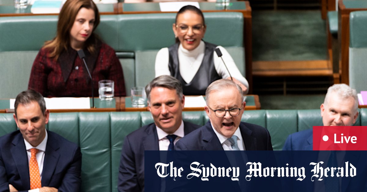 Australia news LIVE: Opposition to deliver budget reply tonight ...