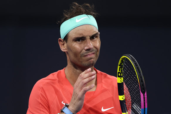Rafael Nadal is desperately hoping to be fit for the Australian Open.