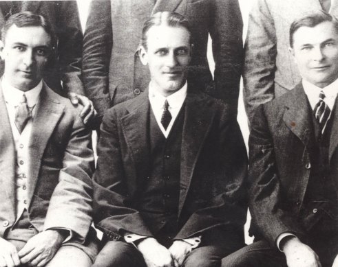 Athlete and Olympian Edwin Flack.