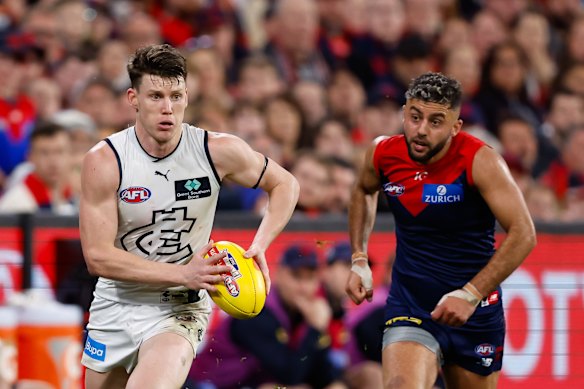 Sam Walsh has starred for the Blues in their two finals so far.