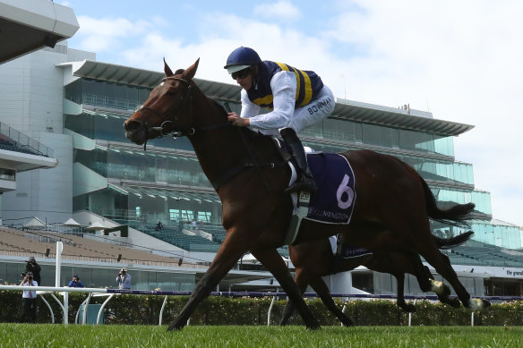 True Self takes out the Queen Elizabeth Stakes for the second consecutive year.