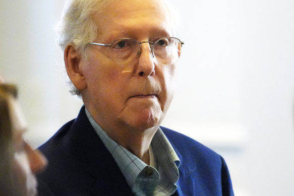 US Senate minority leader Mitch McConnell.