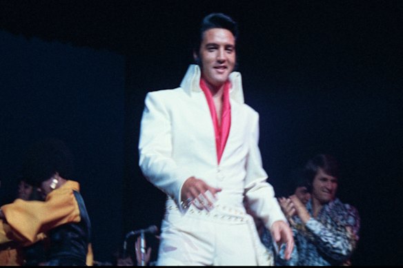 A scene from Baz Luhrmann’s EPiC: Elvis Presley In Concert.