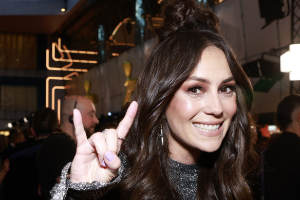 Amy Shark, arriving at last month’s Logie Awards.