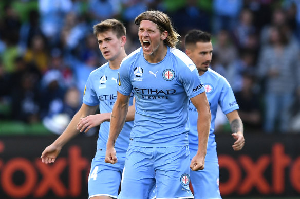 Harrison Delbridge and his Melbourne City teammates have questions to answer in big games.
