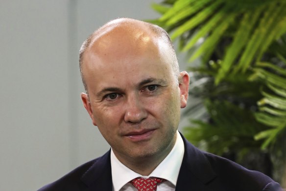 Glasgow awaited: NSW Treasurer and Energy and Environment Minister Matt Kean.
