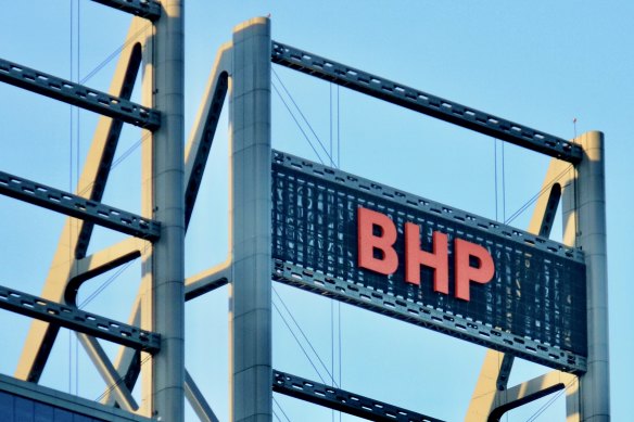It would be a mega deal: BHP is eyeing smaller rival Anglo American.