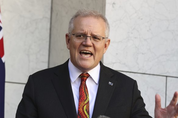 Prime Minister Scott Morrison wants everyone aged 16 and over to get vaccinated.