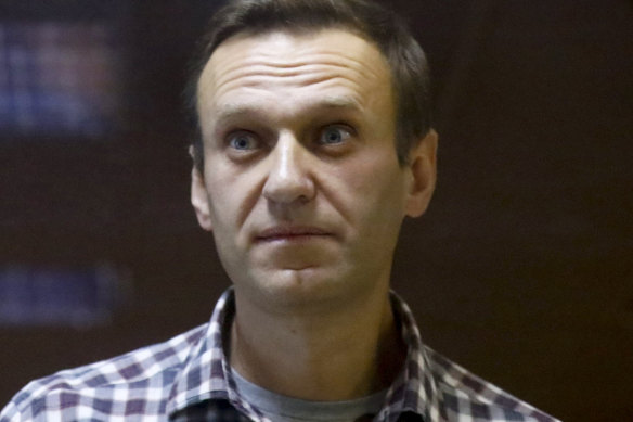 Russian opposition leader Alexei Navalny.