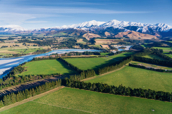 New Zealand’s Southern Alps.