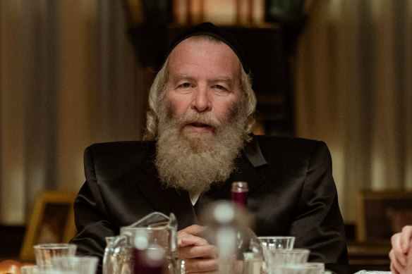 The revered though frail patriarch “tateh” (Dudu Fisher) in Rough Diamonds.