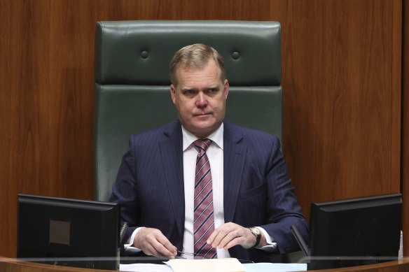 Speaker Tony Smith will step down from his role in November ahead of his retirement at the next election