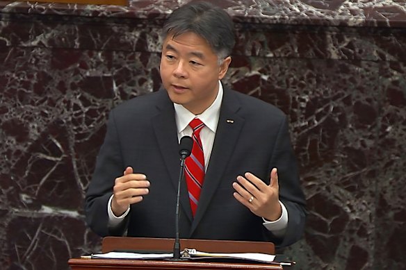 ‘I am not a virus’: Democrat congressman Ted Lieu.