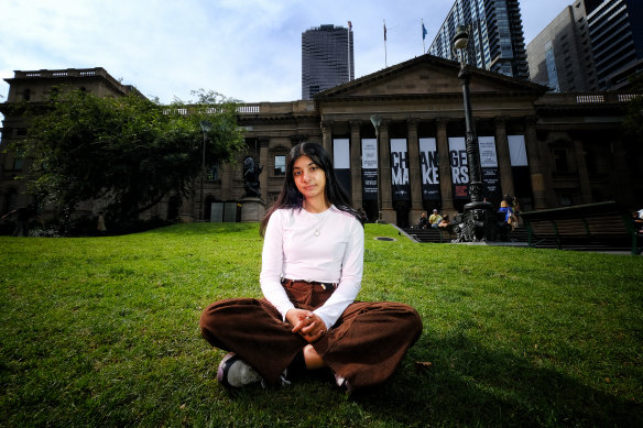 Climate activist Anjali Sharma.