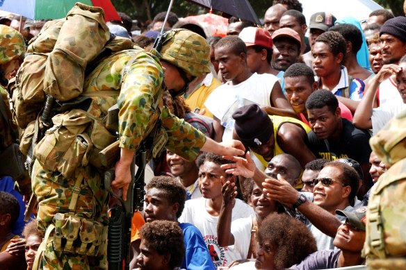 Sogavare opposed the RAMSI intervention force as an attempt to “re-colonise” Solomon Islands.