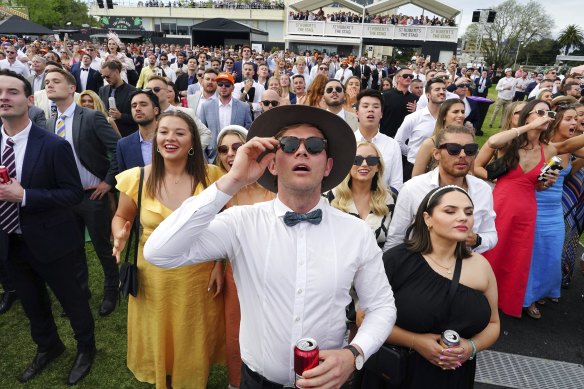A bumper crowd was on hand for one of the signature events on the Victorian Spring Racing Carnival calendar.